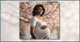 Captivating Moments: Michele Obama's Pregnancy Pictures